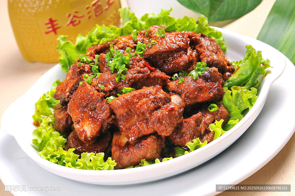 豆辣椒蒸排骨