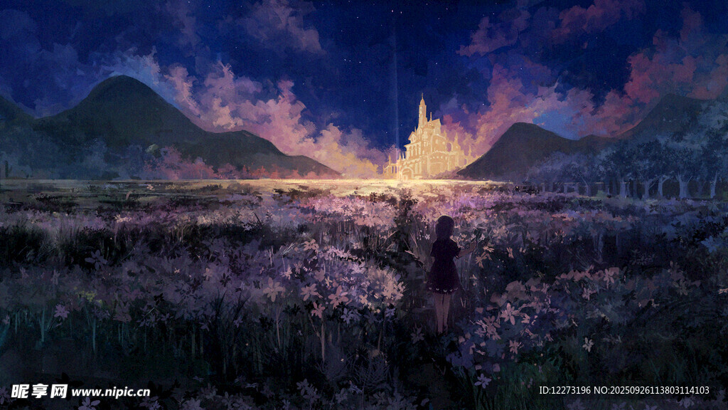 夢(mèng)幻曠野中的神秘光影