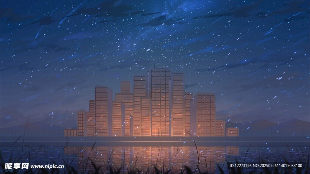 星空下的夢(mèng)幻城堡