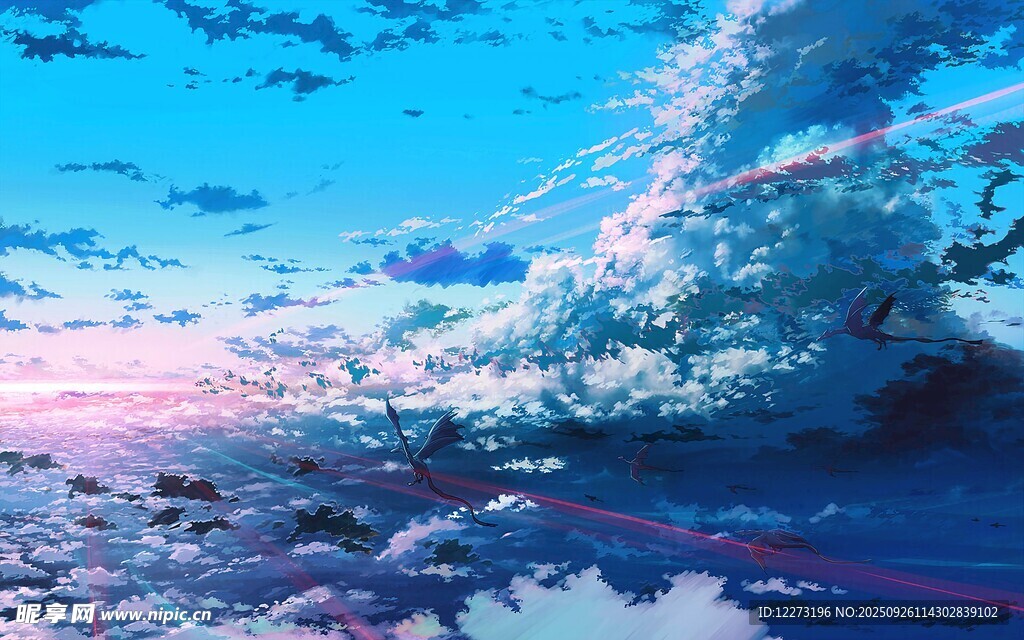 夢幻天空美景