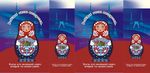 俄羅斯套娃藝術(shù)展示手提袋