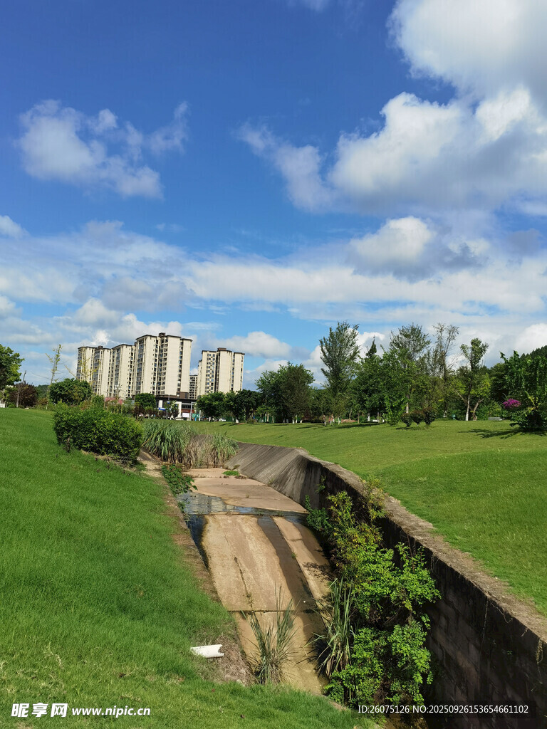 城郊綠地與建筑景觀
