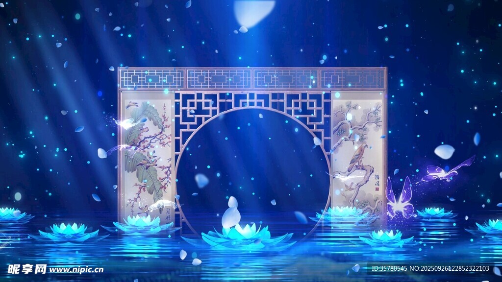 夢幻海底主題舞臺(tái)場景