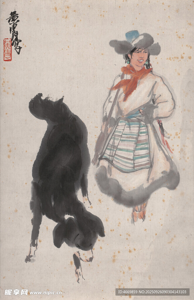 牧童與牛圖