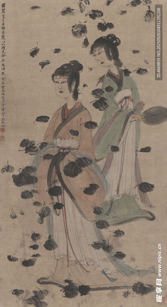 古代仕女圖