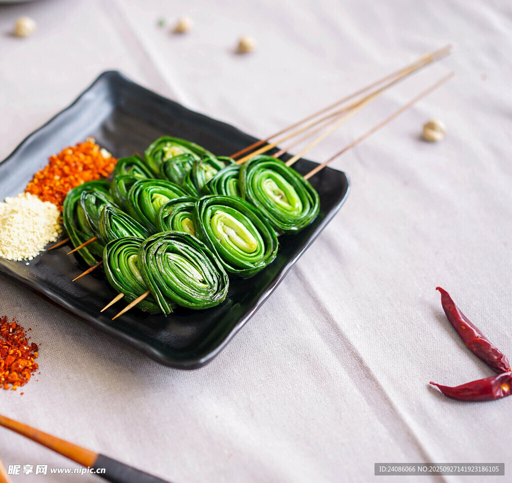 翠綠蔬菜卷