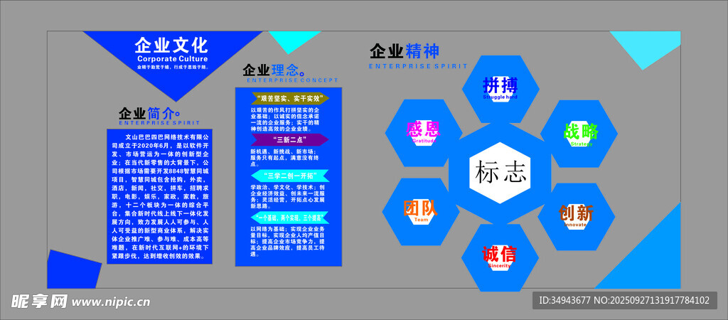 科技風信息展示圖表