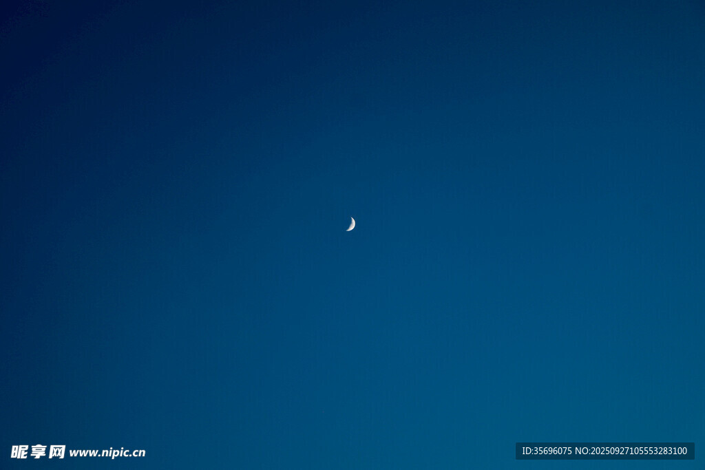 夜空中的孤星