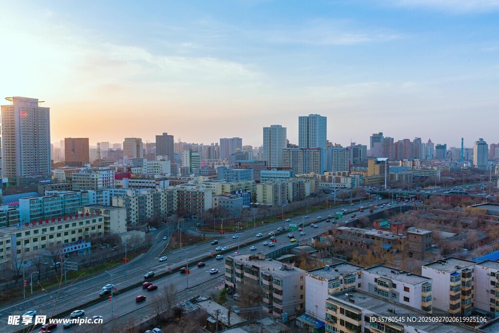 烏魯木齊城市風(fēng)光視頻素材