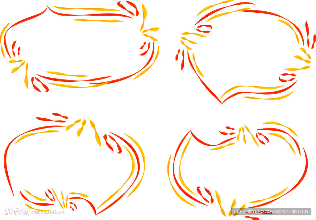 藝術(shù)邊框圖案