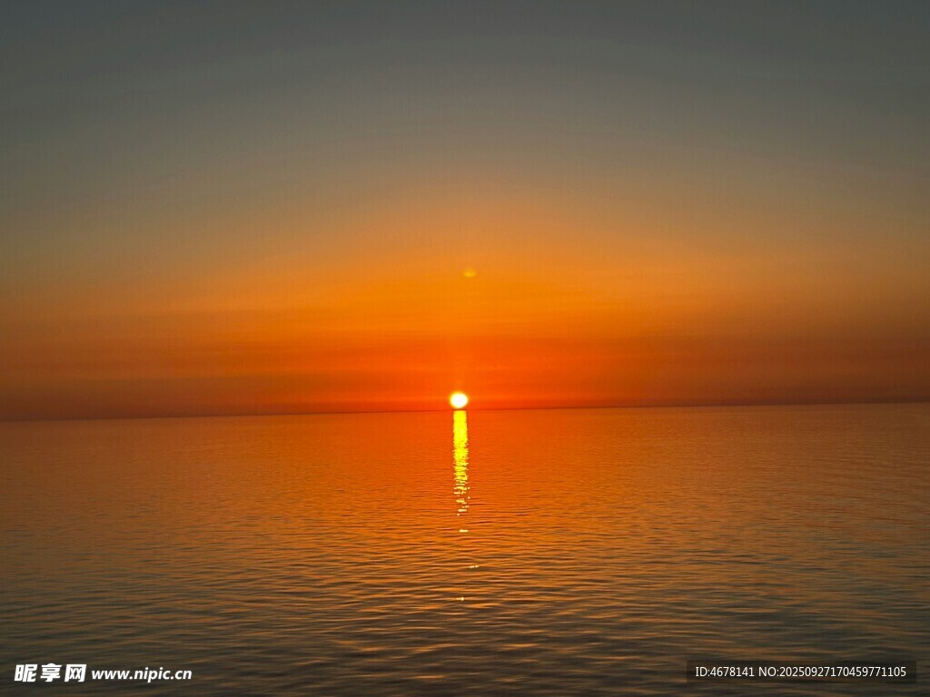 海上日出美景