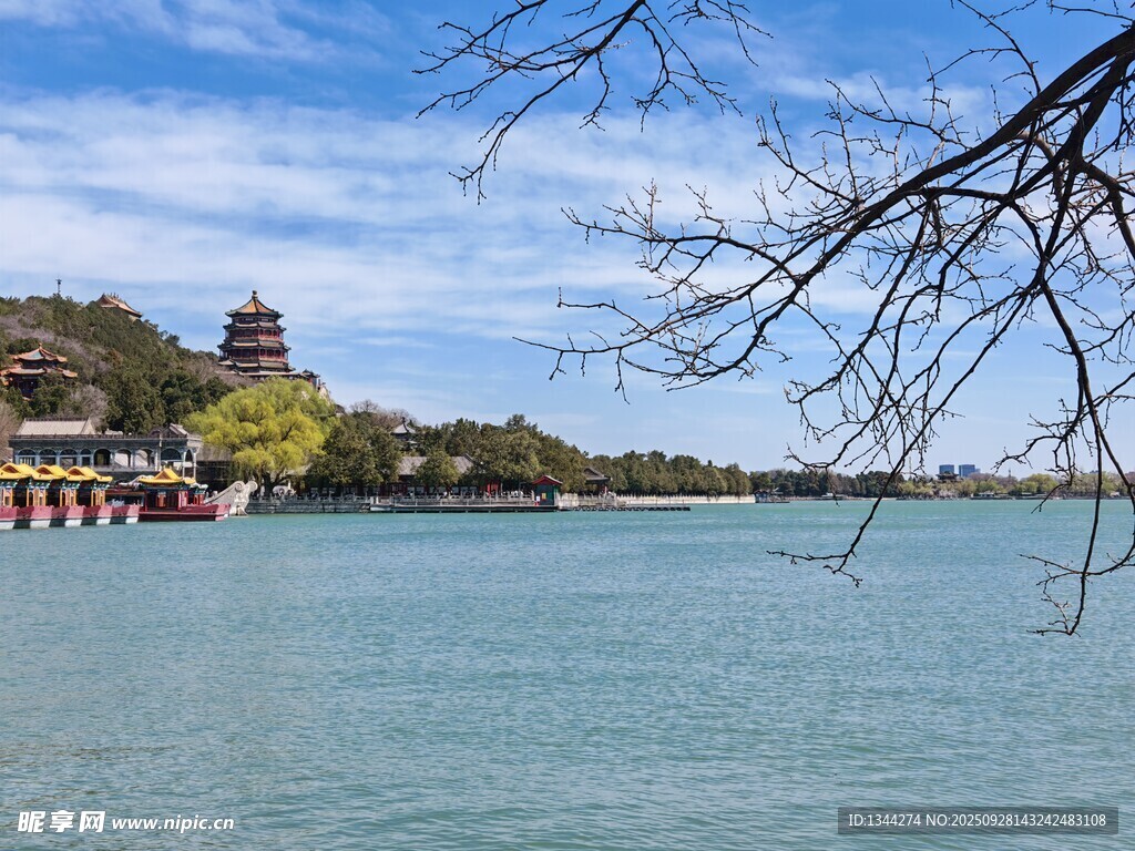 頤和園湖景風(fēng)光