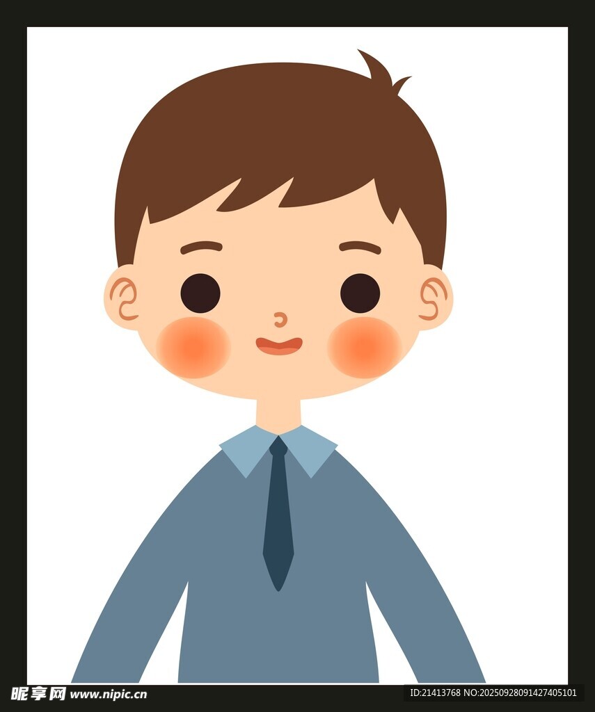 小男孩正裝