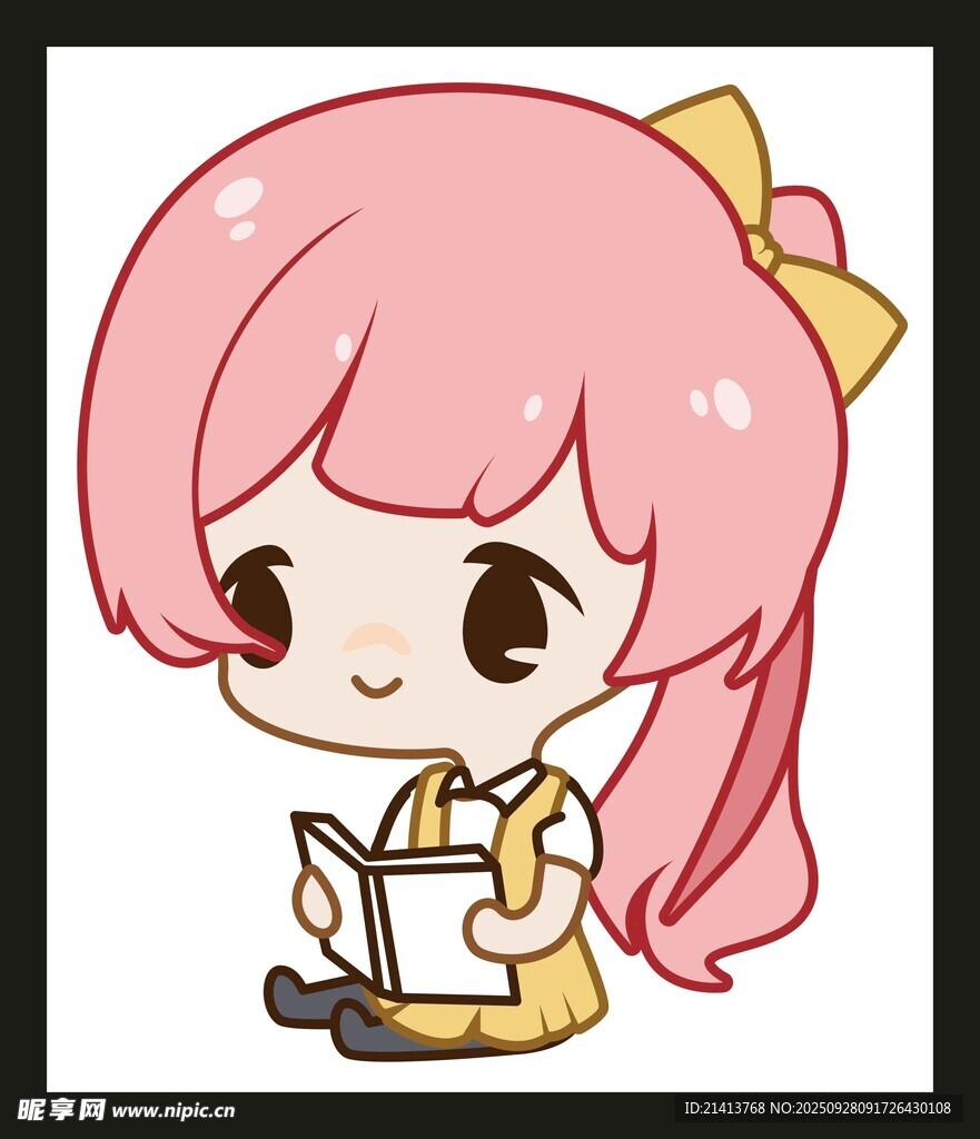 粉色頭發(fā)女孩