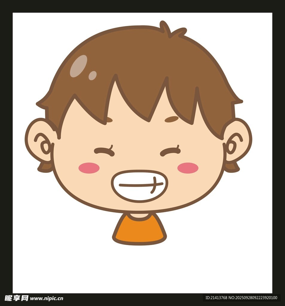 小男孩卡通