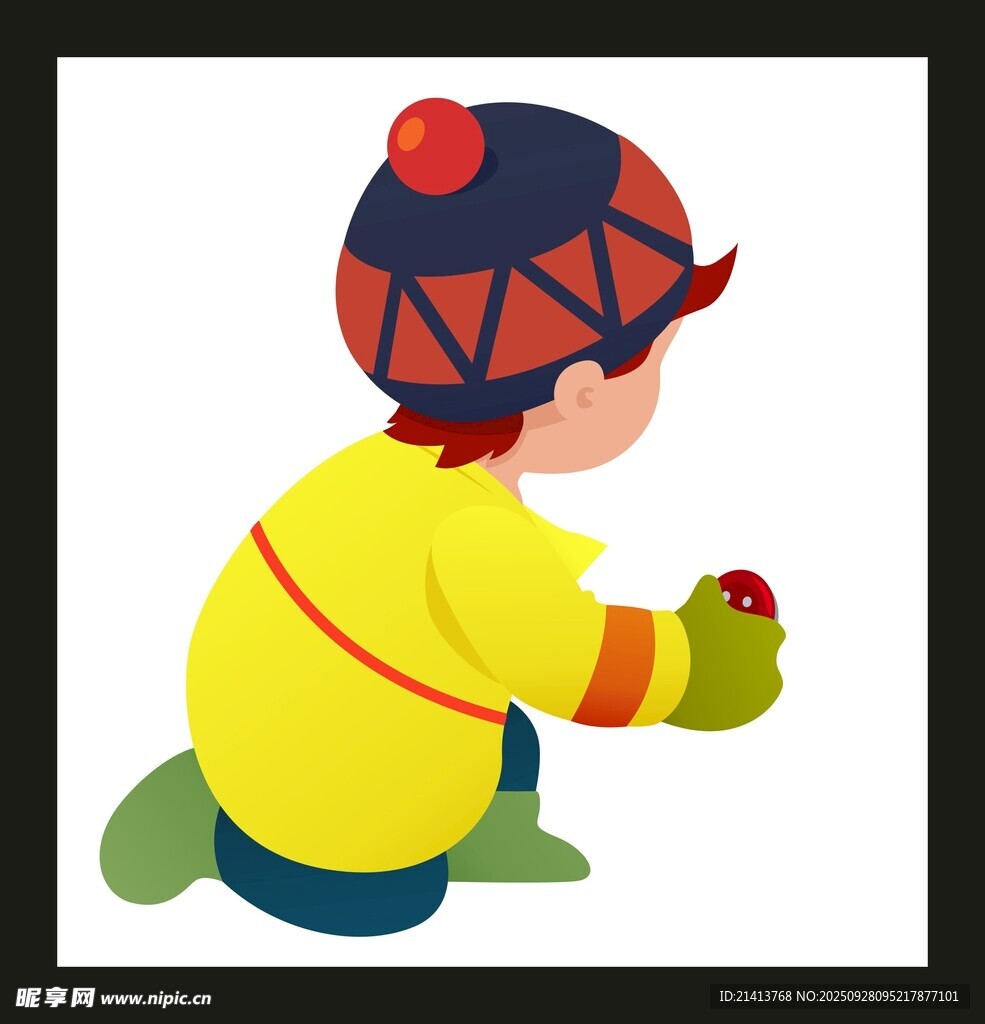 冬日小孩