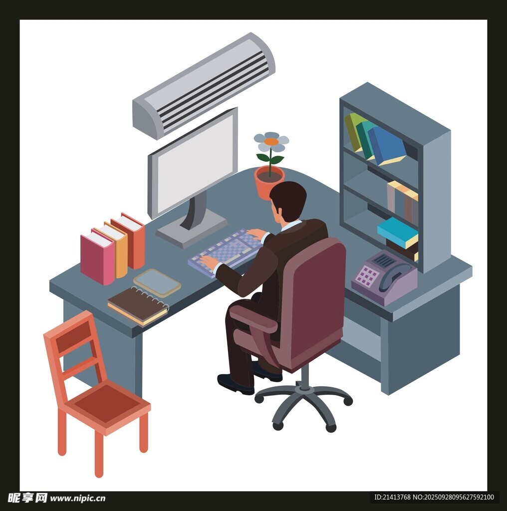 辦公桌電腦