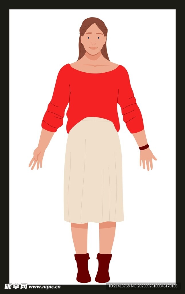 紅衣女士