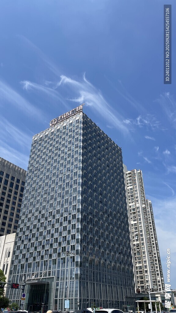 現(xiàn)代都市摩天大樓景觀