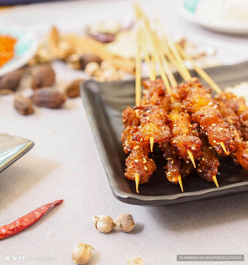 美味雞肉串