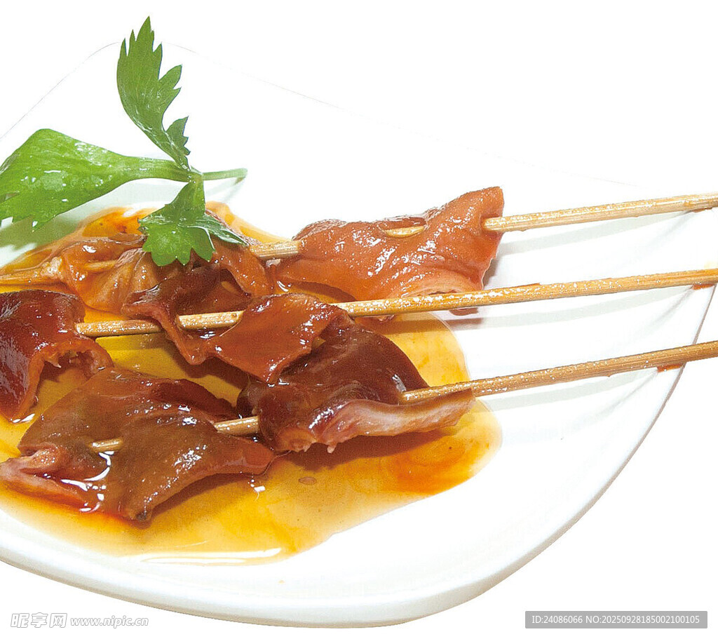 香辣鹵味鴨胗串