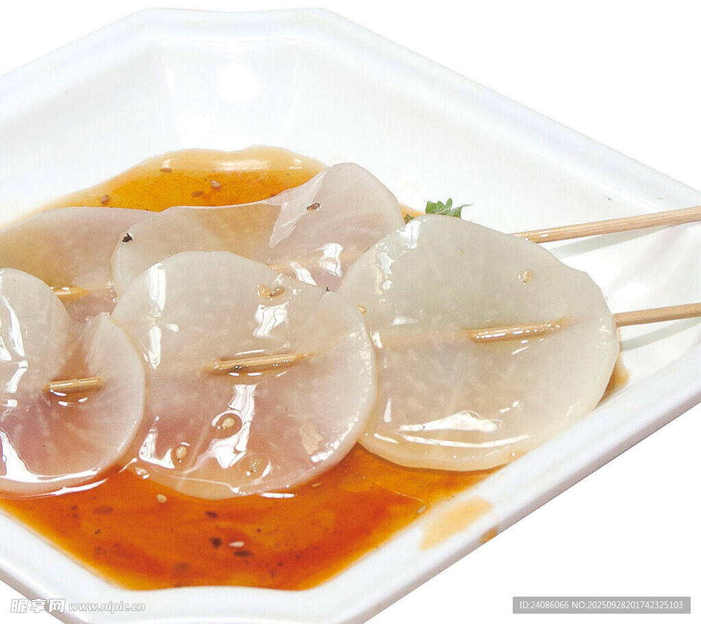 紅油蘸汁魔芋結(jié)串串