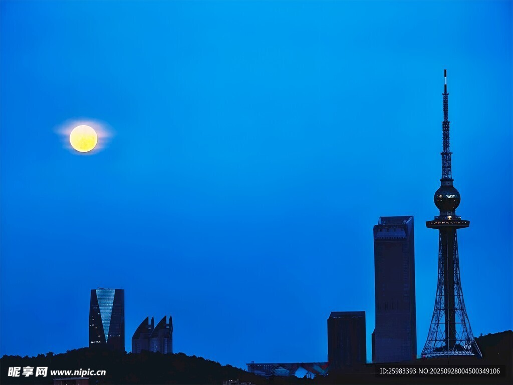 月夜城市