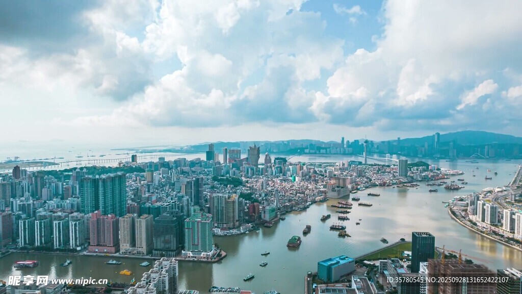 澳門建筑地標(biāo)視頻素材