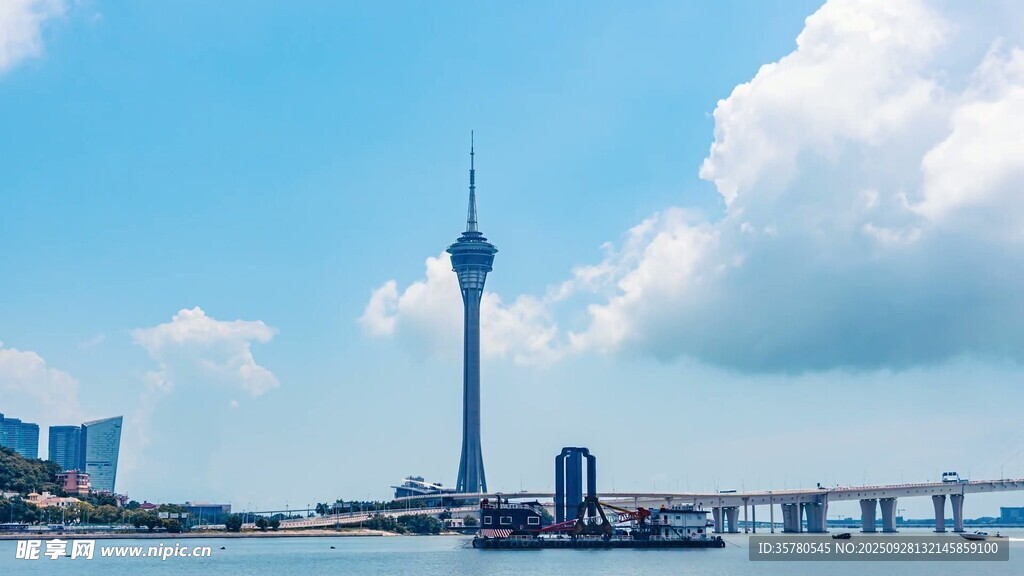 澳門建筑地標(biāo)視頻素材