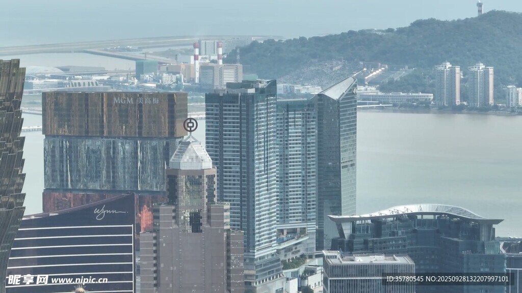 澳門建筑地標視頻素材