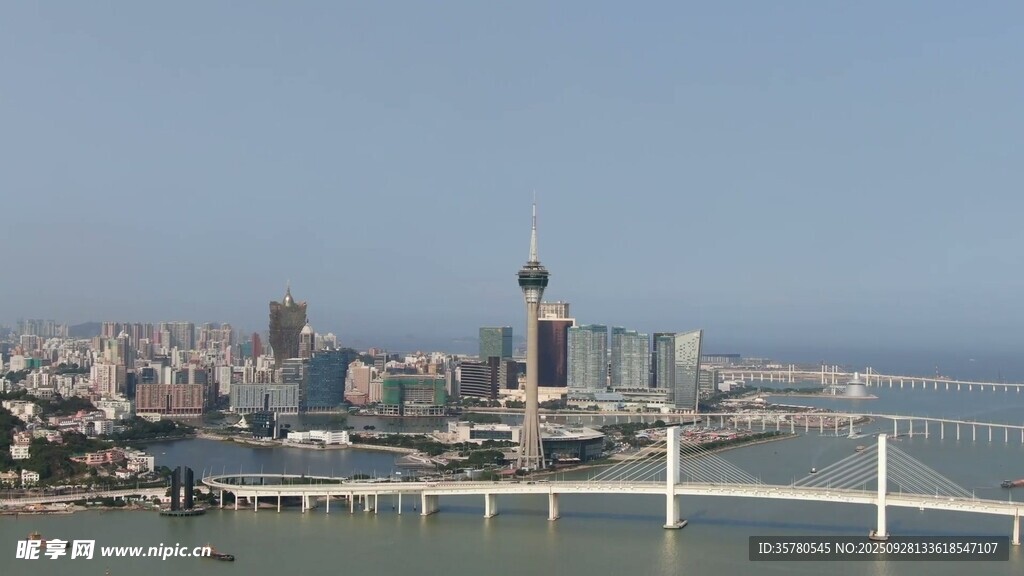 澳門建筑地標(biāo)視頻素材