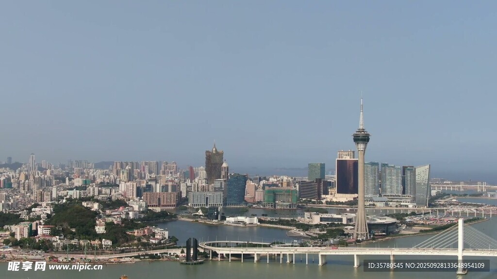 澳門建筑地標(biāo)視頻素材