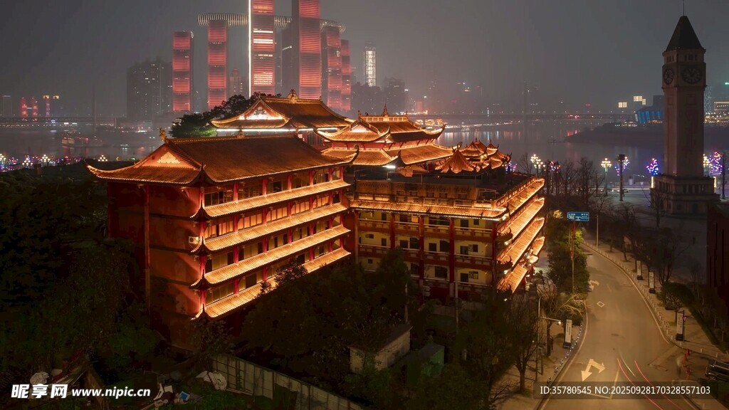 重慶地標視頻素材