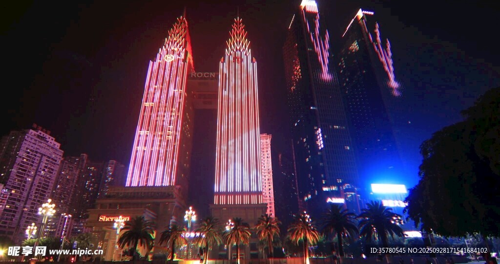 重慶地標視頻素材