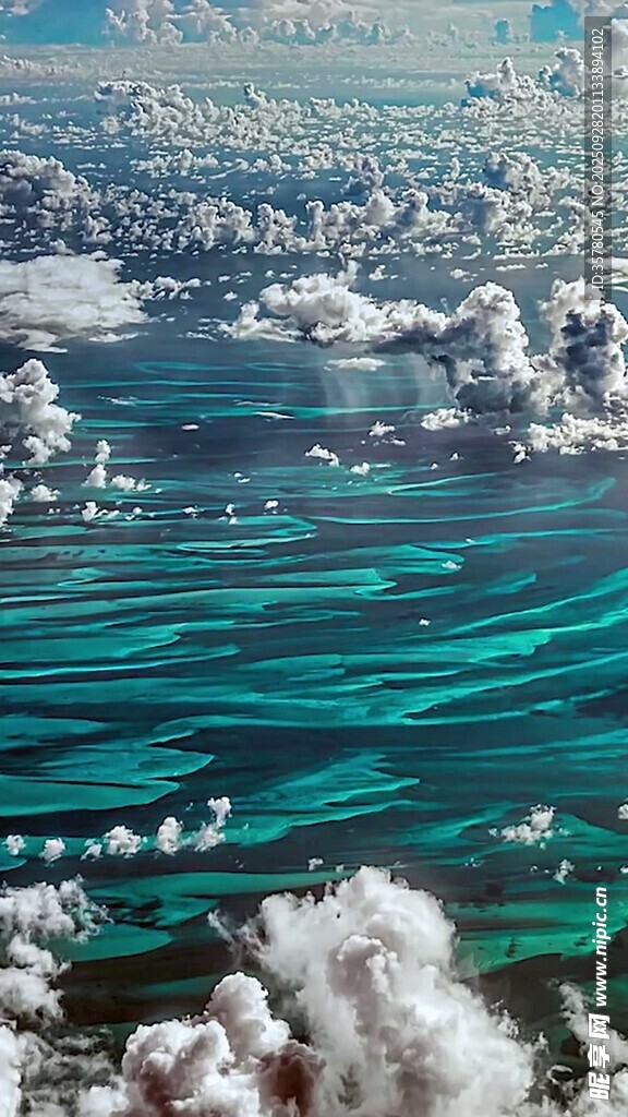 俯瞰碧海藍(lán)天壯麗景觀