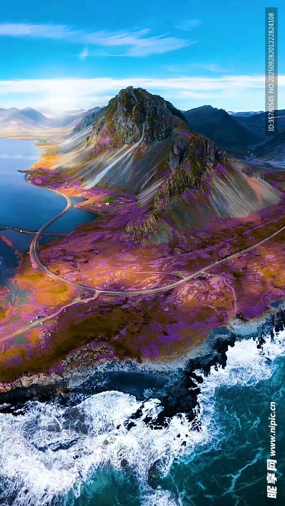 壯麗海岸山脈風光美景