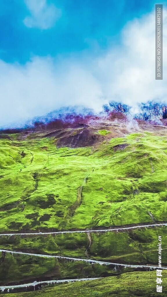 山水自然風(fēng)景視頻素材