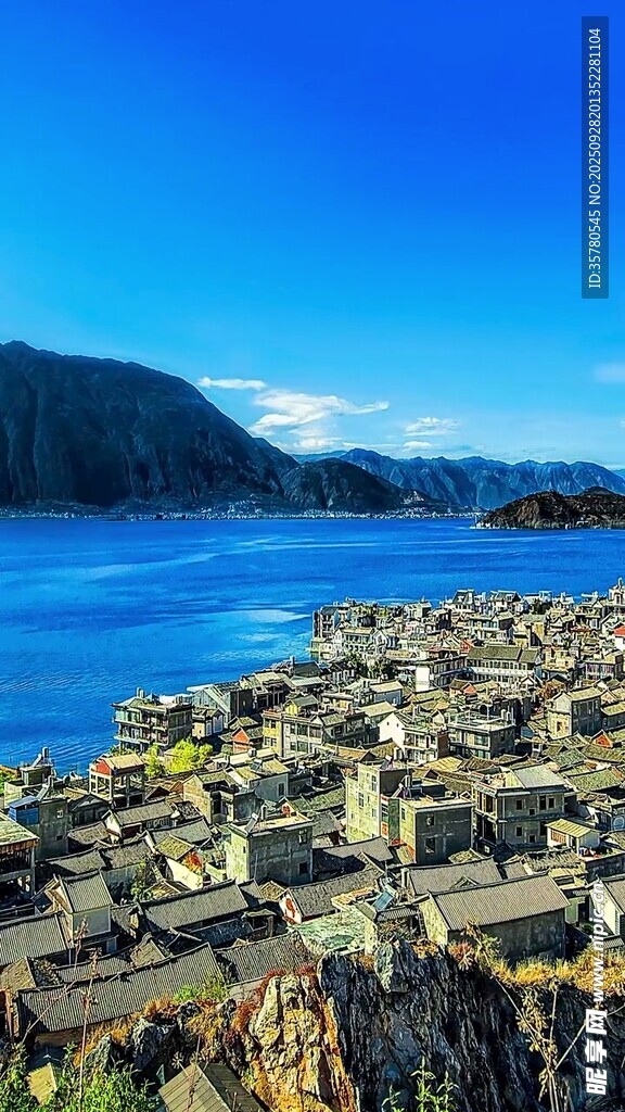 海邊石堆景觀