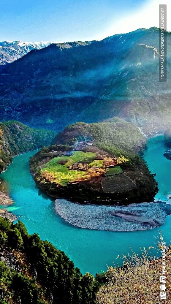 壯麗河灣美景
