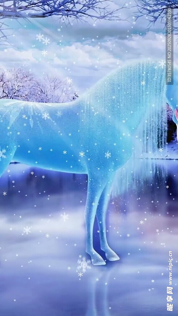 夢幻冰雪獨角獸
