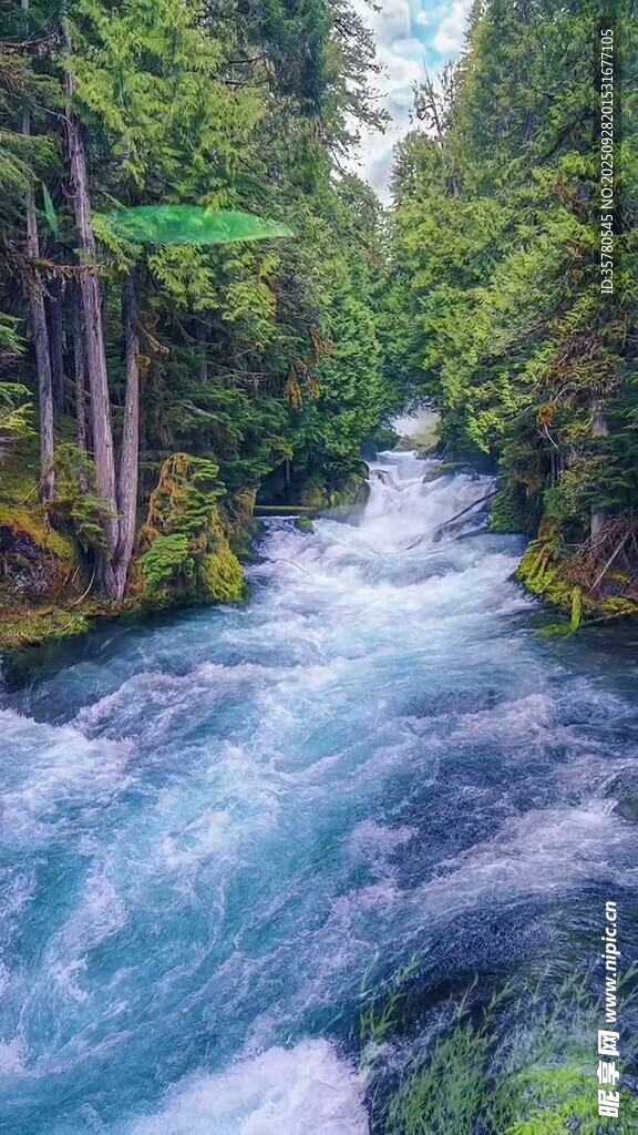 山水自然風景視頻素材