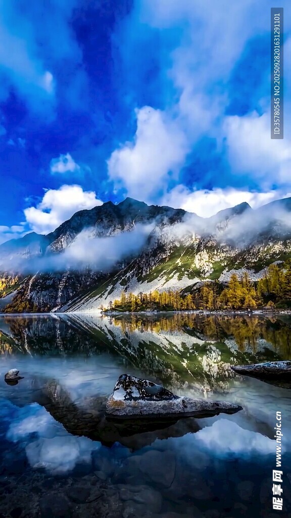 壯麗雪山風(fēng)光