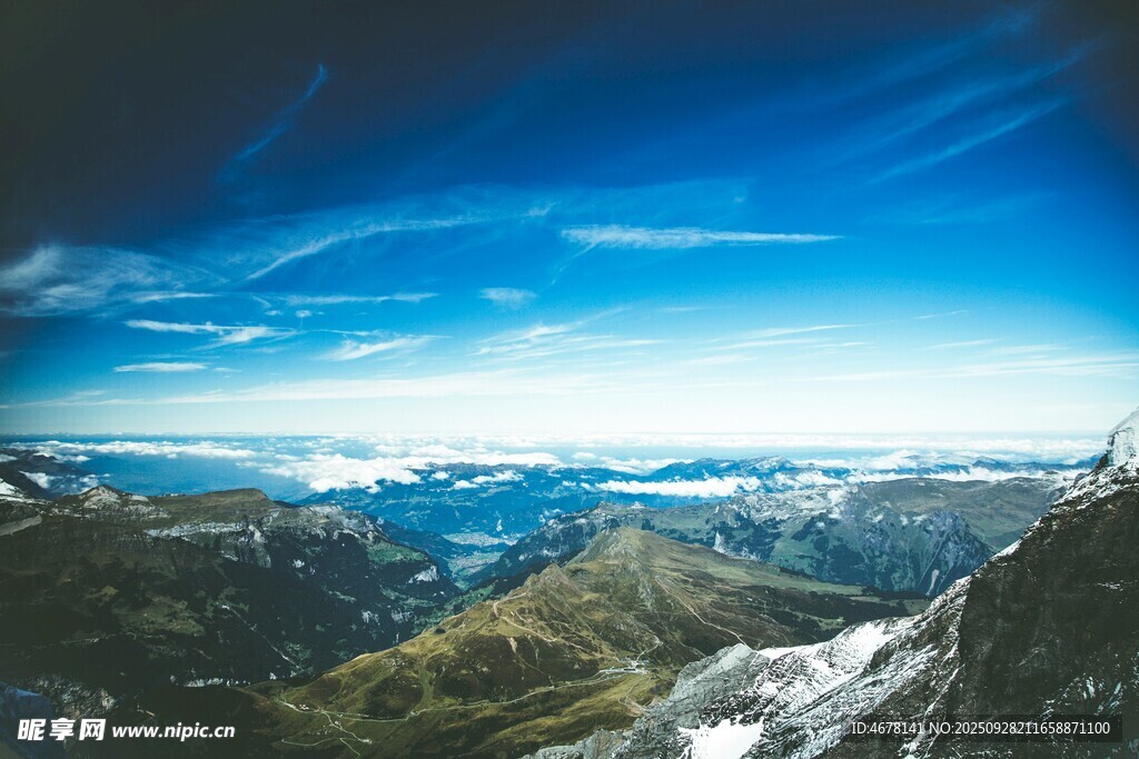 壯麗高山美景