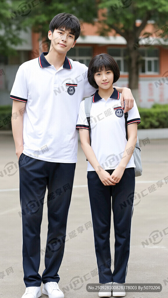一男性高中學(xué)生和一女性高中學(xué)生