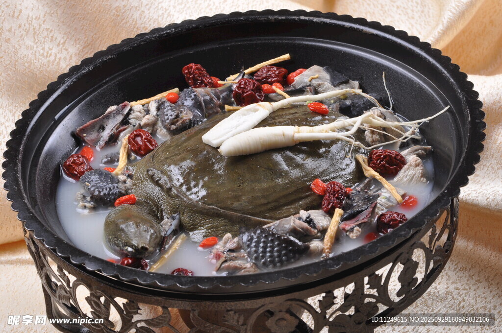 烏雞燉甲魚