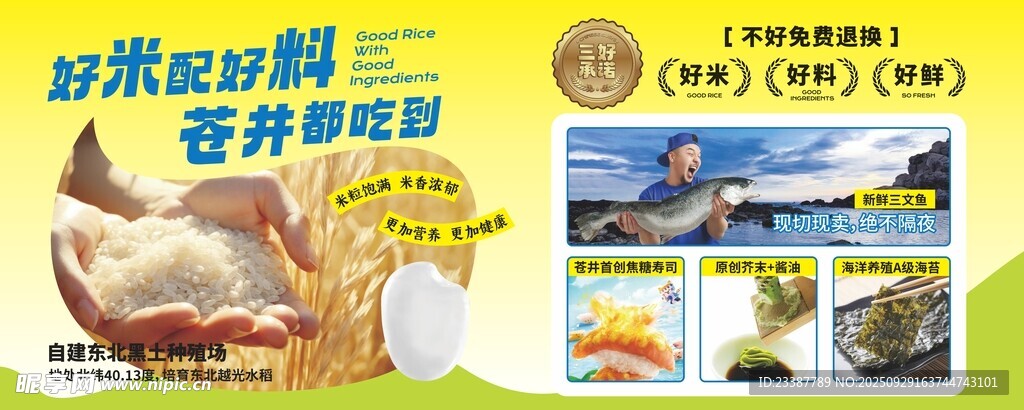 海報(bào) 壽司 食品 宣傳單 美食