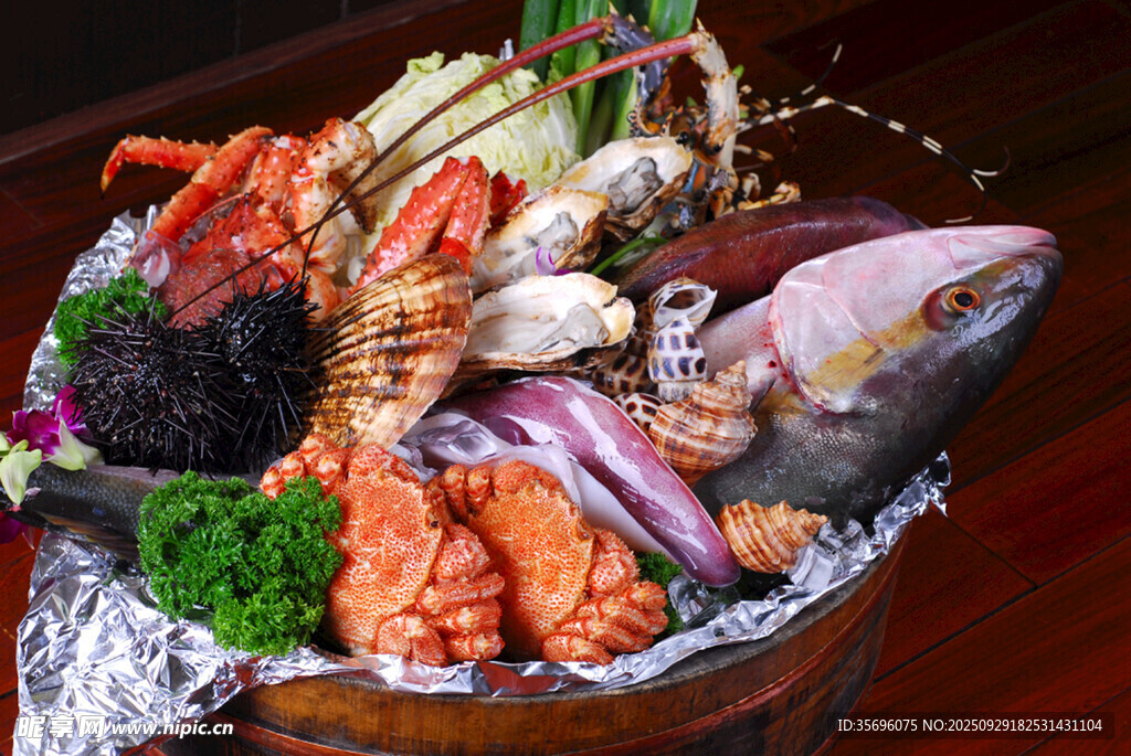  海鮮菜品 