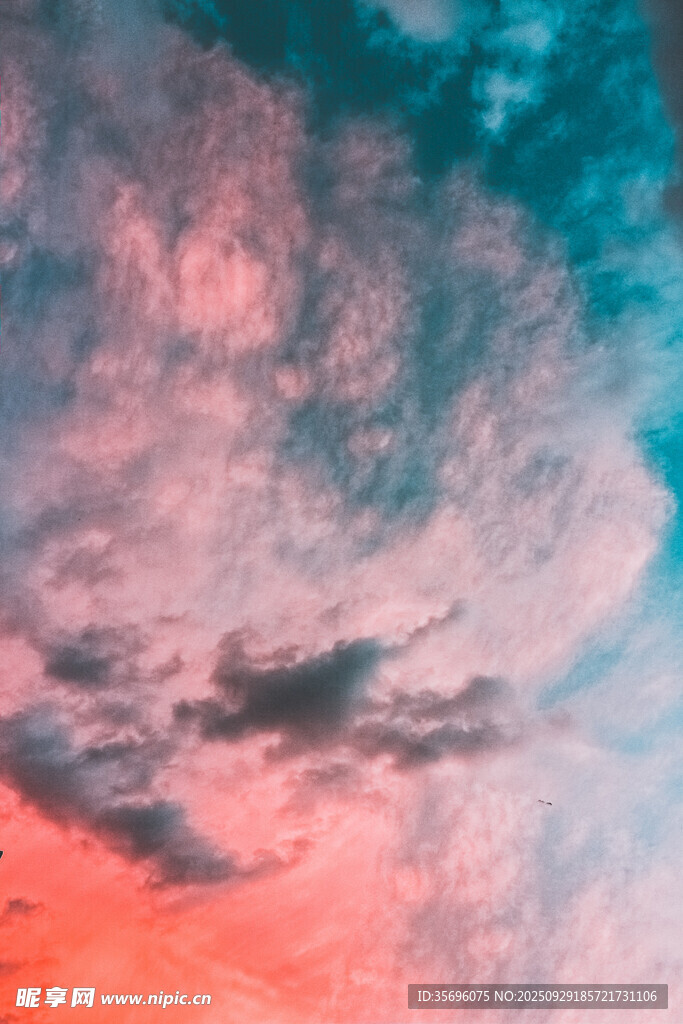 夢幻絢麗的天空景象