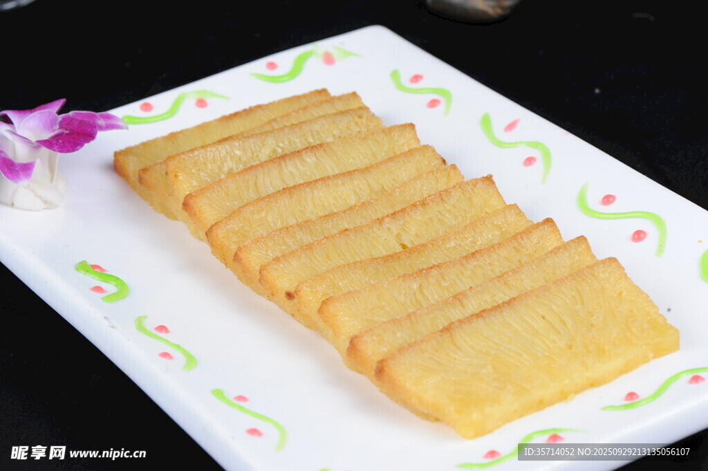 香煎豆腐擺盤精致