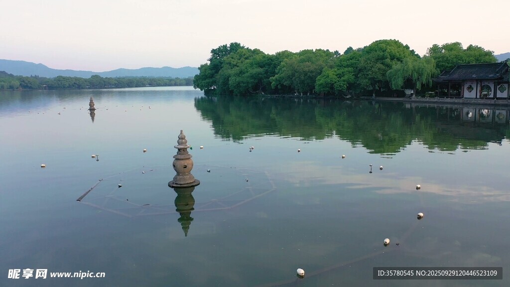 西湖旅游風(fēng)景區(qū)拍航拍素材